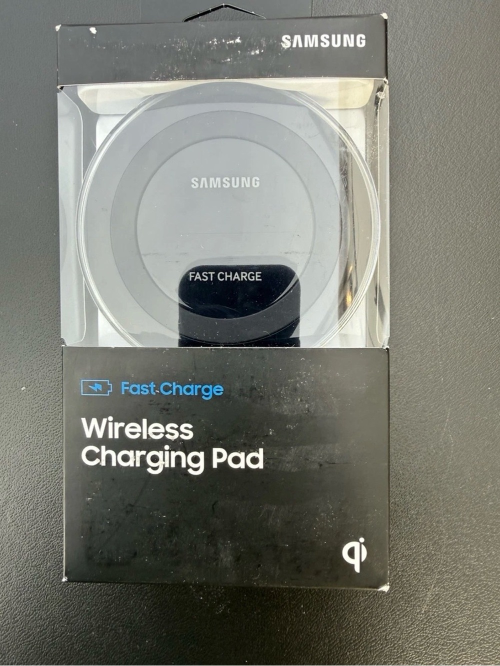 Samsung Black Wireless Fast-Charge Charging Pad